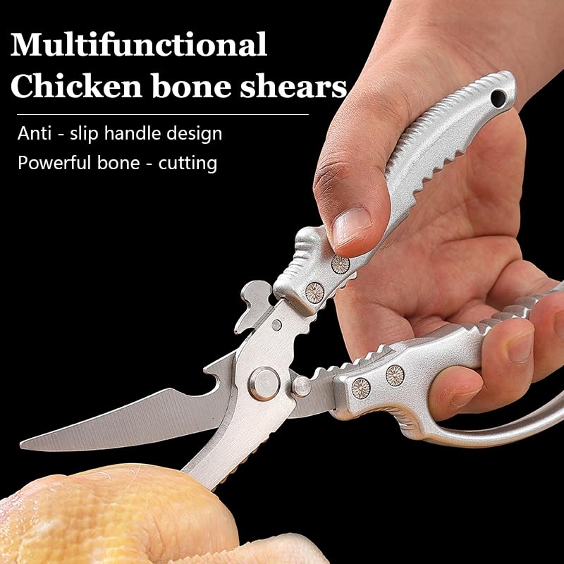 abs anti-slip handle on kitchen shears