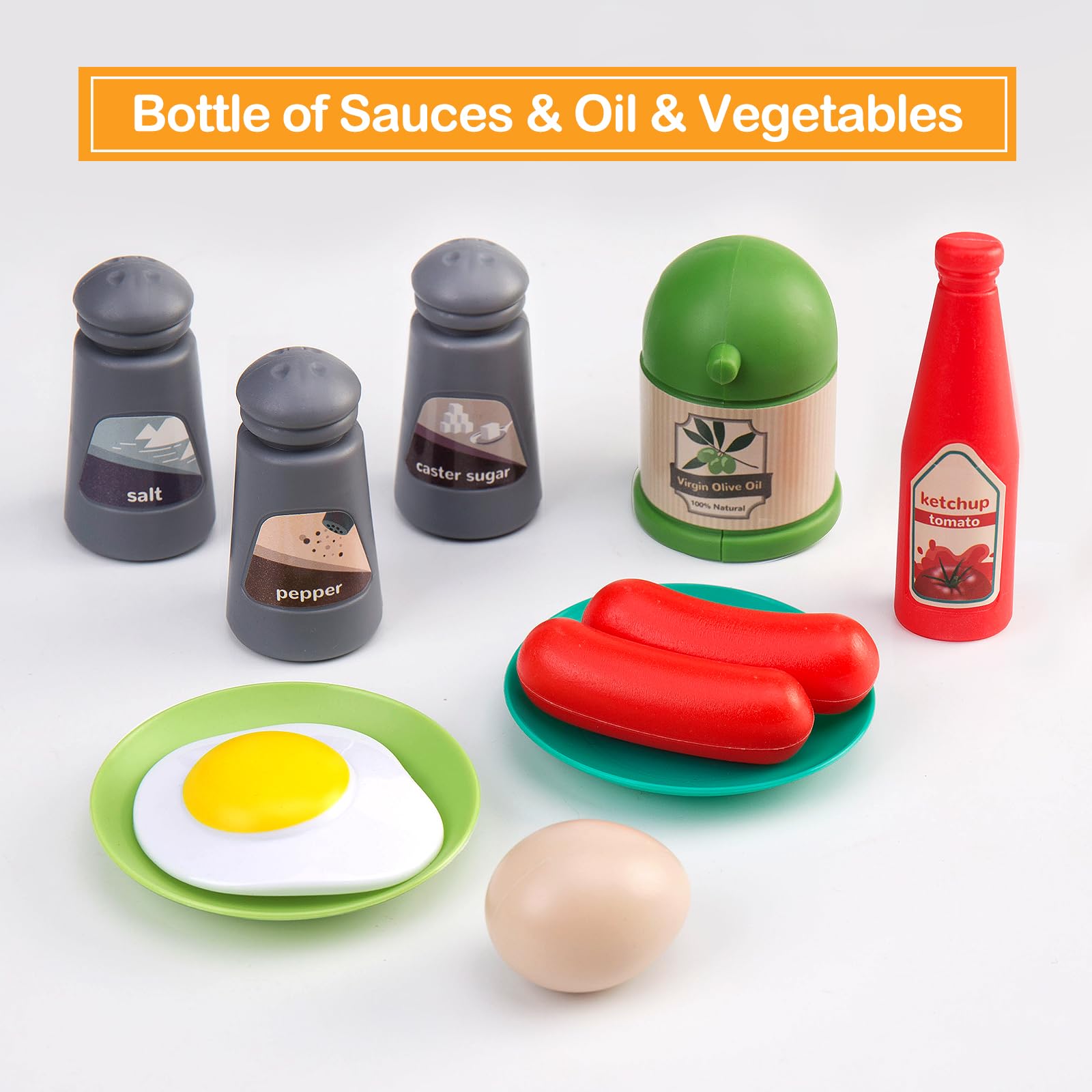 ABS plastic BPA-free safe toy cookware