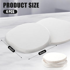 Absorbent diatomaceous earth coaster set for home and office