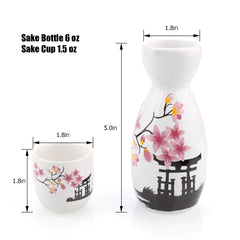 ABuff Japanese Sake Set Ochoko cups group