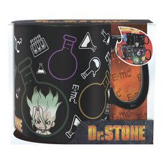 ABYSTYLE Dr Stone Chibi Formula heat change mug 16 oz front view