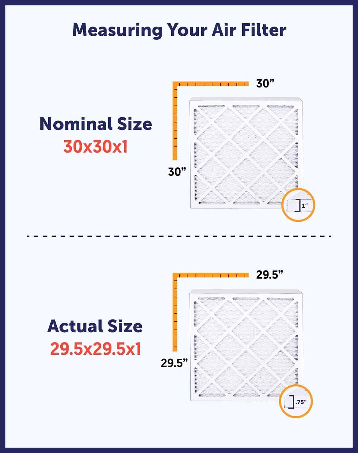 Filter King AC furnace filter 16x25x1