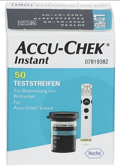 Accu-Chek Instant teststrips compatible with Accu-Chek Instant meters