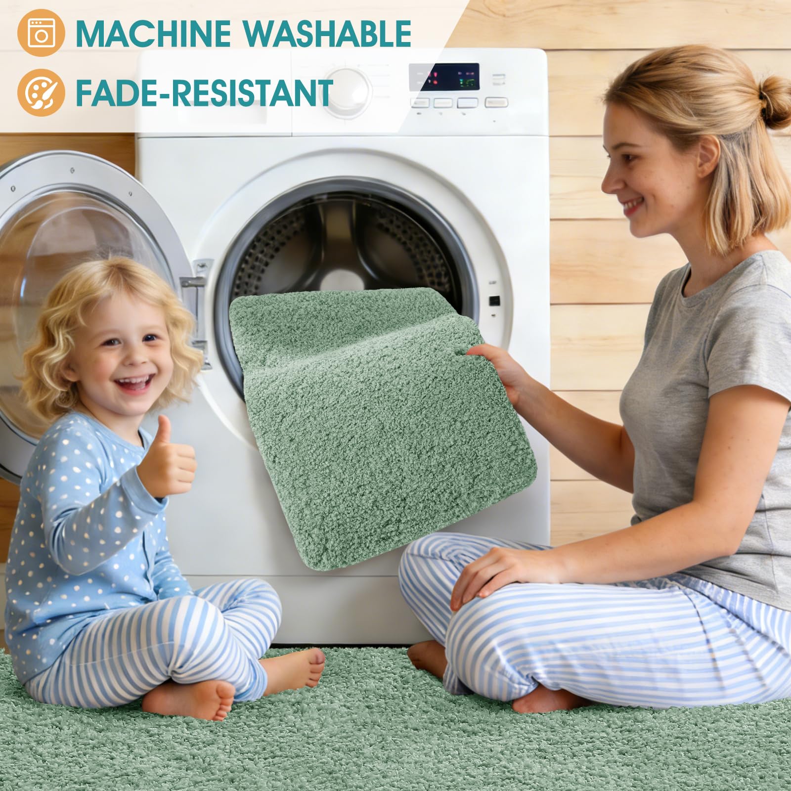 Luxurious toilet rug set option for modern bathrooms