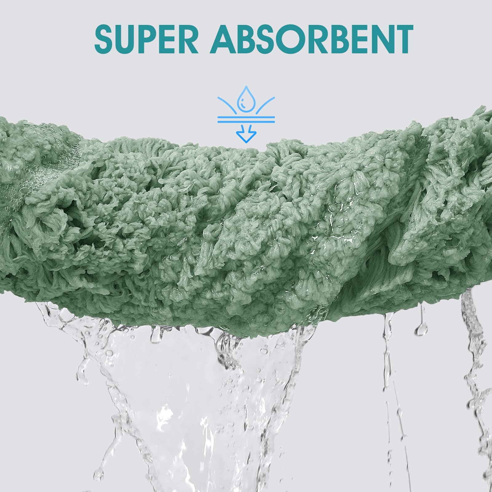 Non-slip bath rug providing secure footing on smooth floors