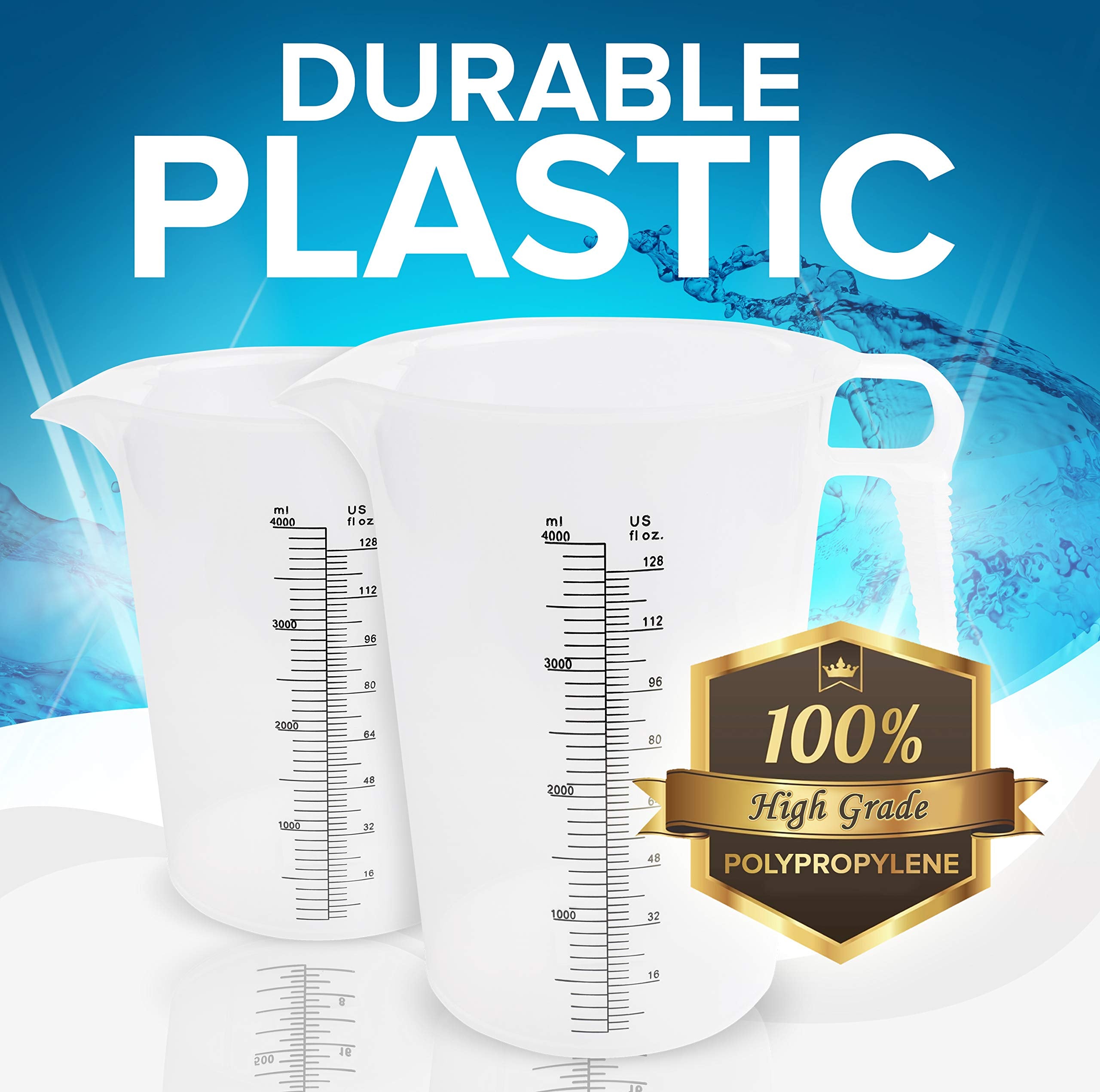 Plastic measuring pitcher from ACCUPOUR made of polypropylene