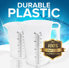 Plastic measuring pitcher from ACCUPOUR made of polypropylene