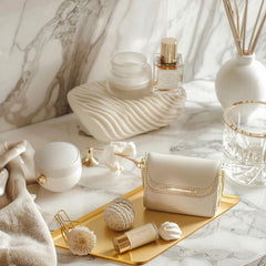 Acellegic six pack gold platters for weddings and buffets