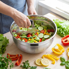 Spork included with Acellegic 3 Pcs Salad Chopper Bowl Set
