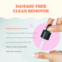 Acetone-free formula remover label