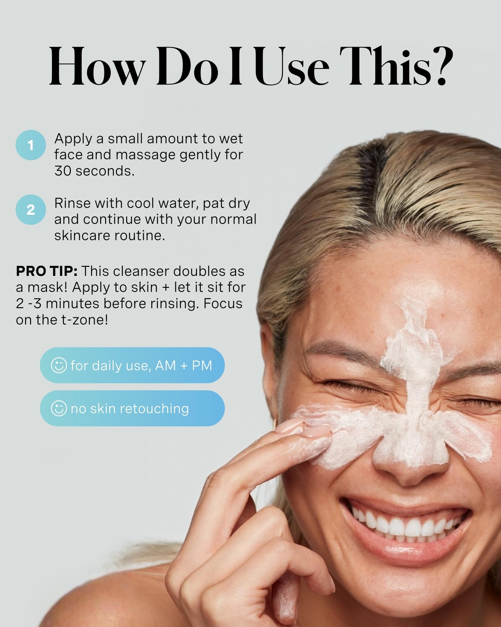 EradiKate cleanser used daily or as sulfur mask