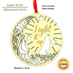 ACOTAR Crescent City throne of glass laser cut wood ornament display