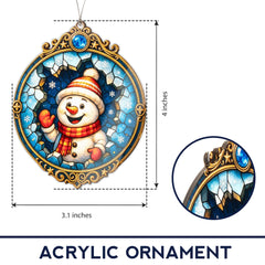 Acrylic Christmas Ornament 2025 decorative display