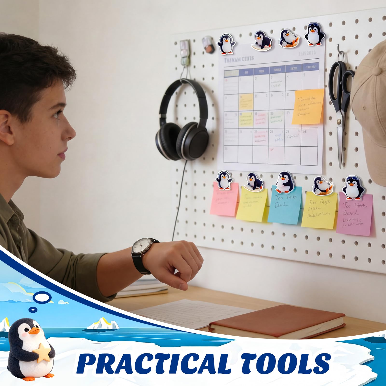 Not for heavy items penguin clip from Relaxweex