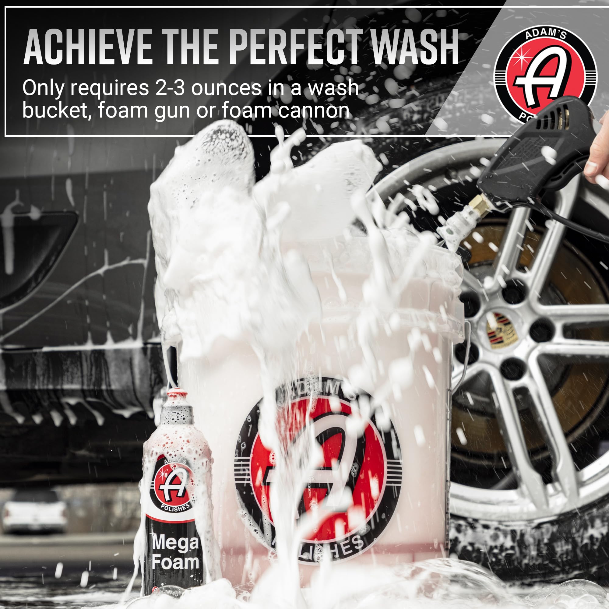 USA made Adam’s Mega Foam Car Wash Soap