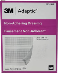 Adaptic Non-Adherent Dressing 3x3 box of 50 packaging