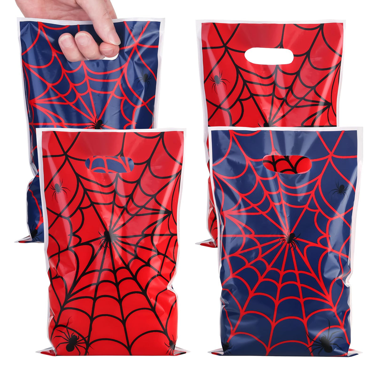 ADARRO spider wed party favor bag red