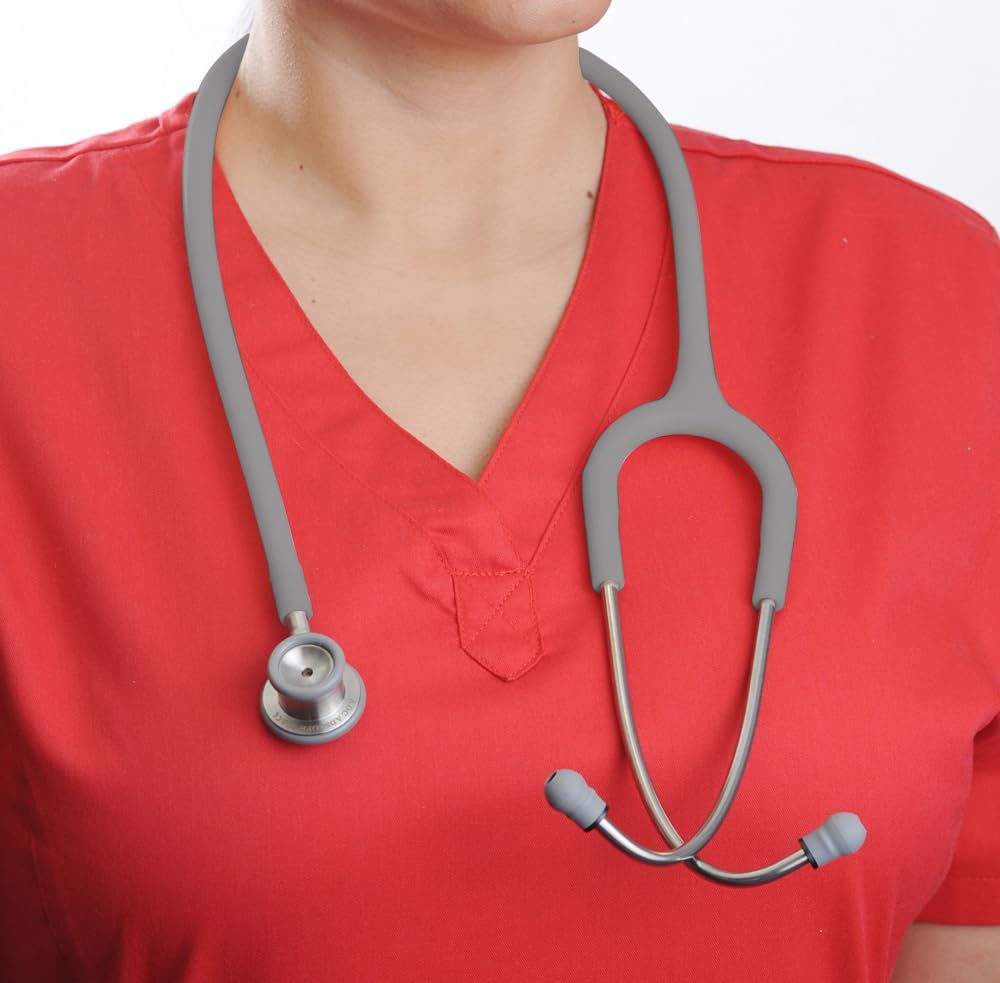 Assembled in USA label on stethoscope