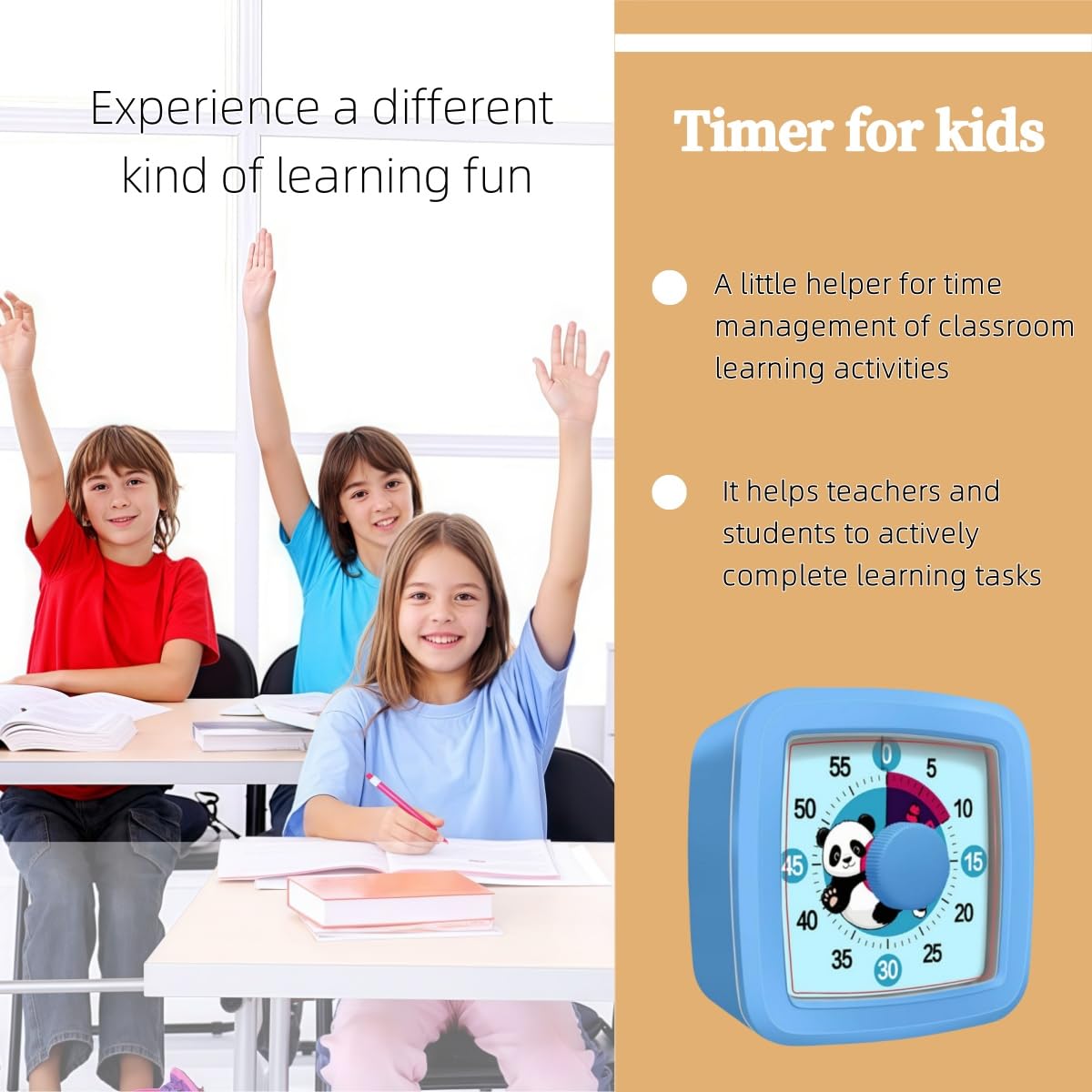 ADHD autism friendly timer silent option