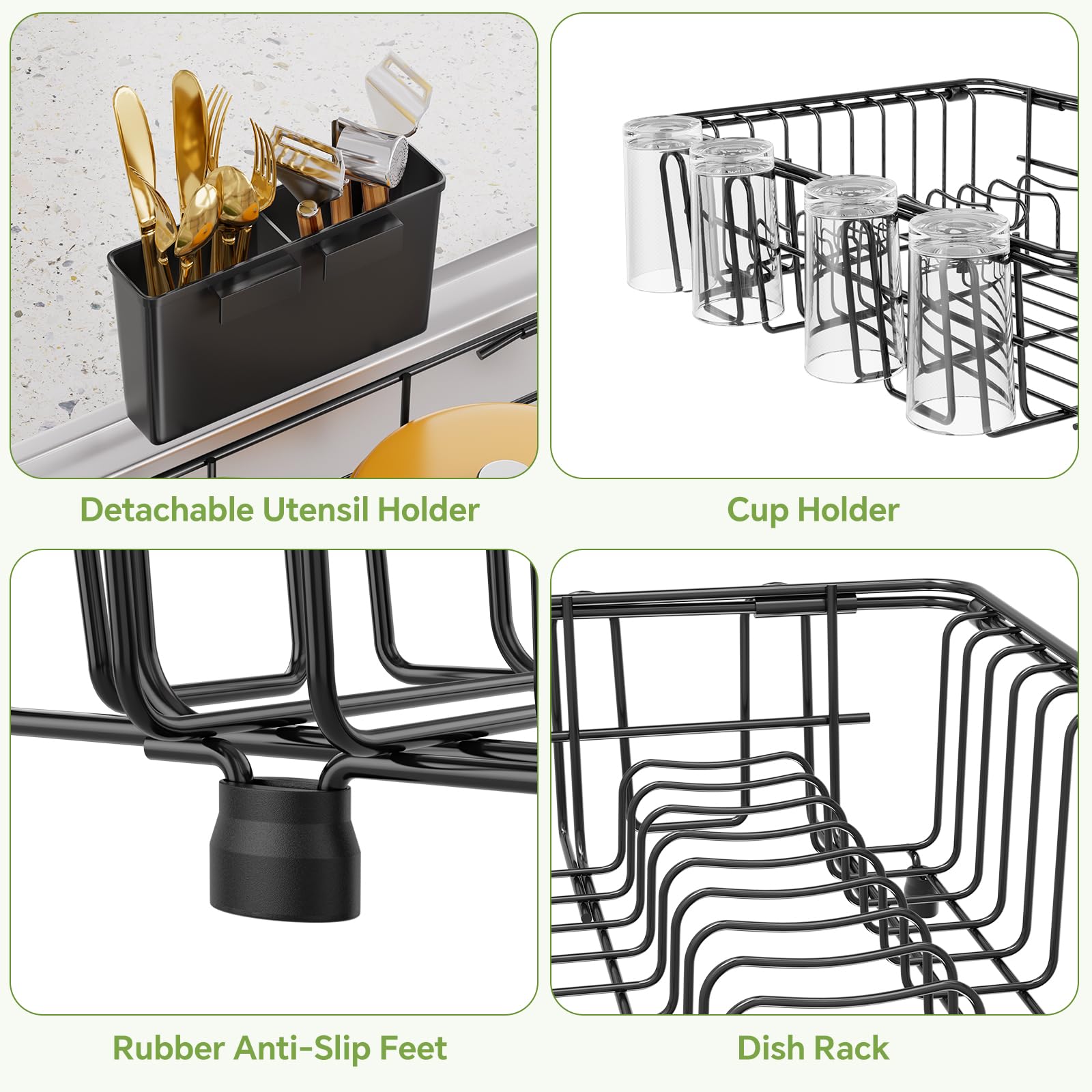 Can be used on countertop or over the sink