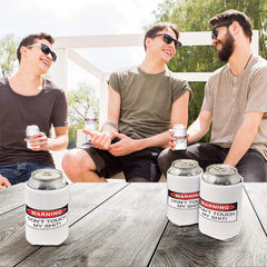 adjustable for cans and bottles sleeve fits most