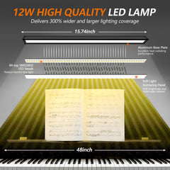 Auto-off timer and memory function on TonyEst piano light