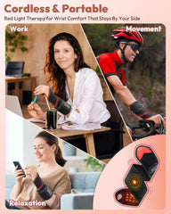 Ergonomic thumb hole design fits left or right hand