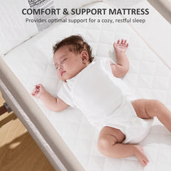 six-height adjustable bedside sleeper with tilt mode