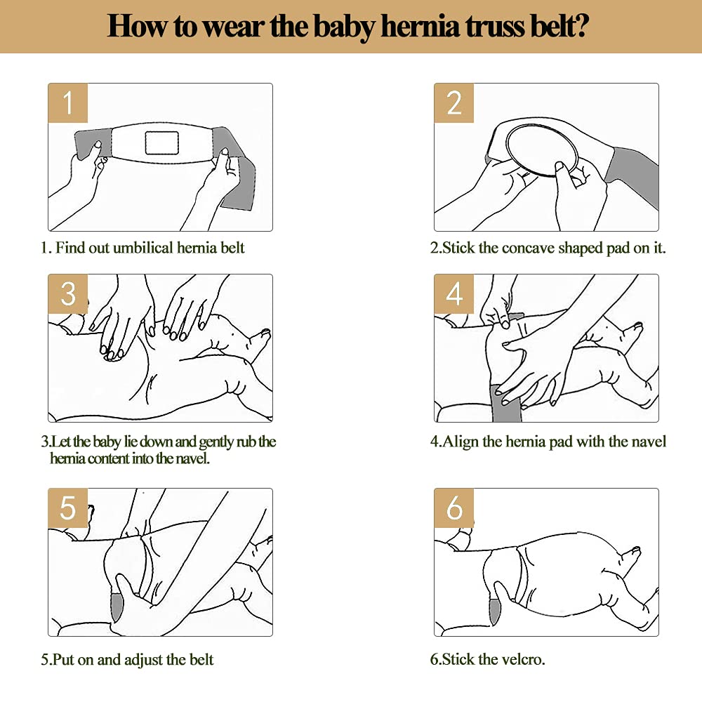 adjustable navel belt for babies