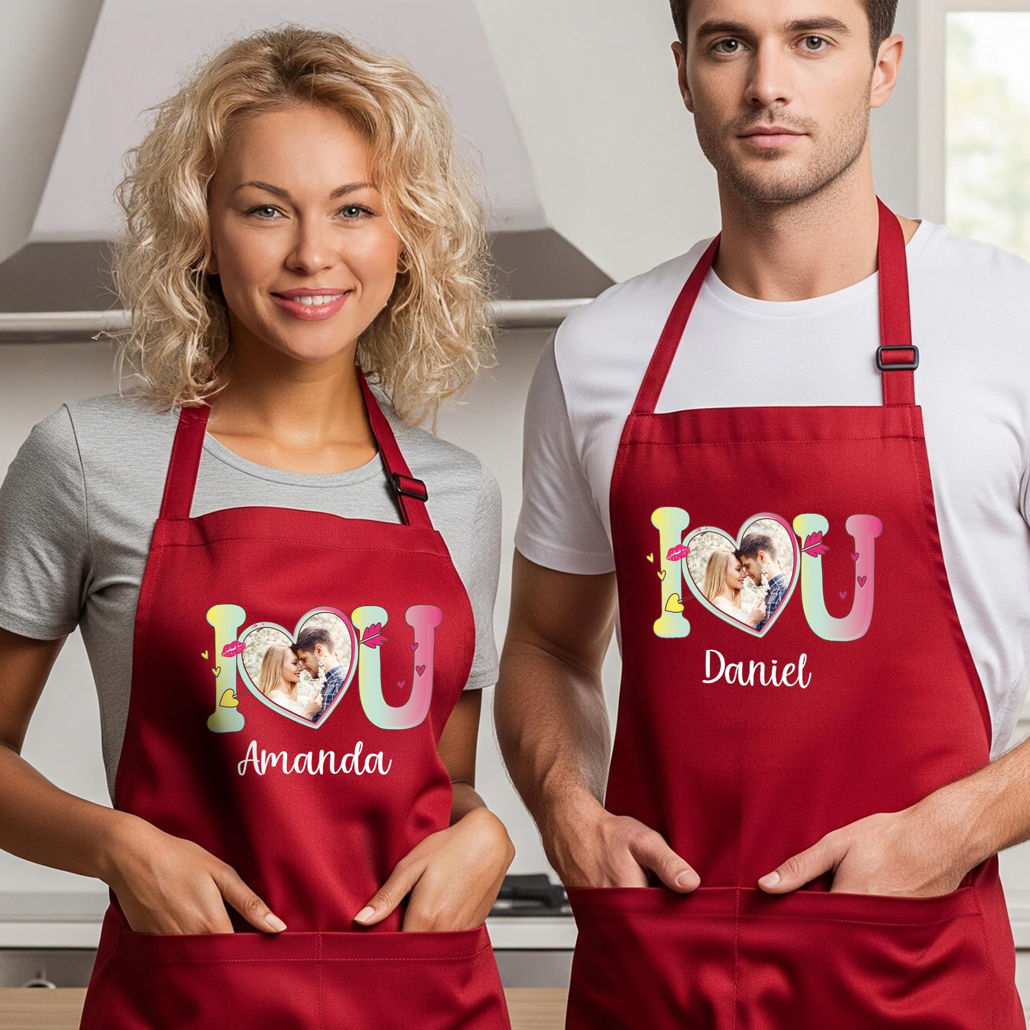 adjustable neck strap unisex apron 32x28 inches