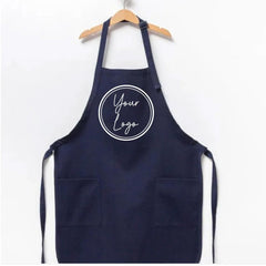 Adjustable neck strap with buckle on unisex chef apron