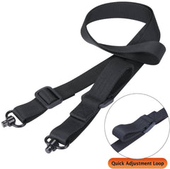 Adjustable sling length 34 to 61.5 inches
