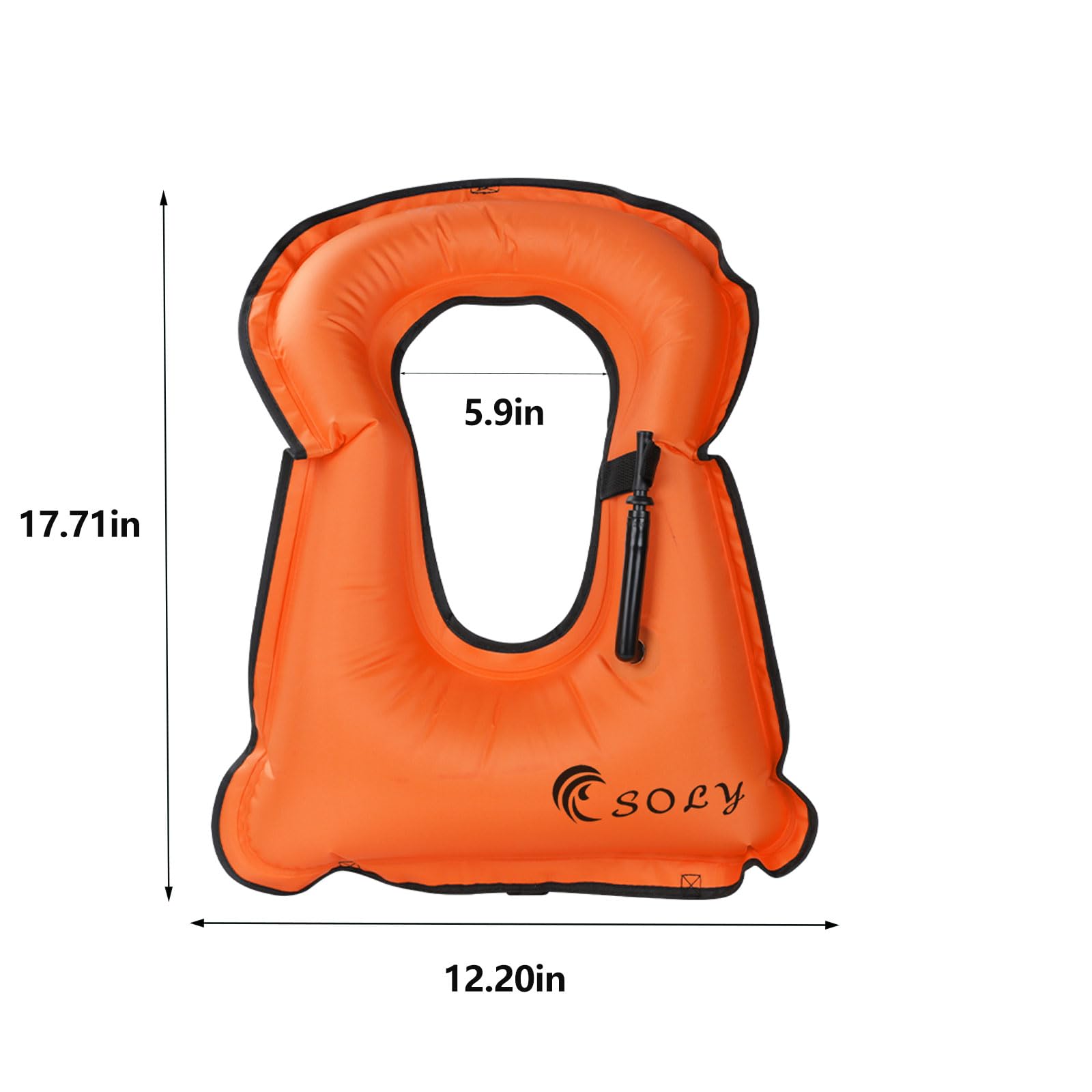 Adjustable vertical and horizontal straps on vest
