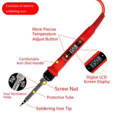 Adjustable temperature soldering tool design