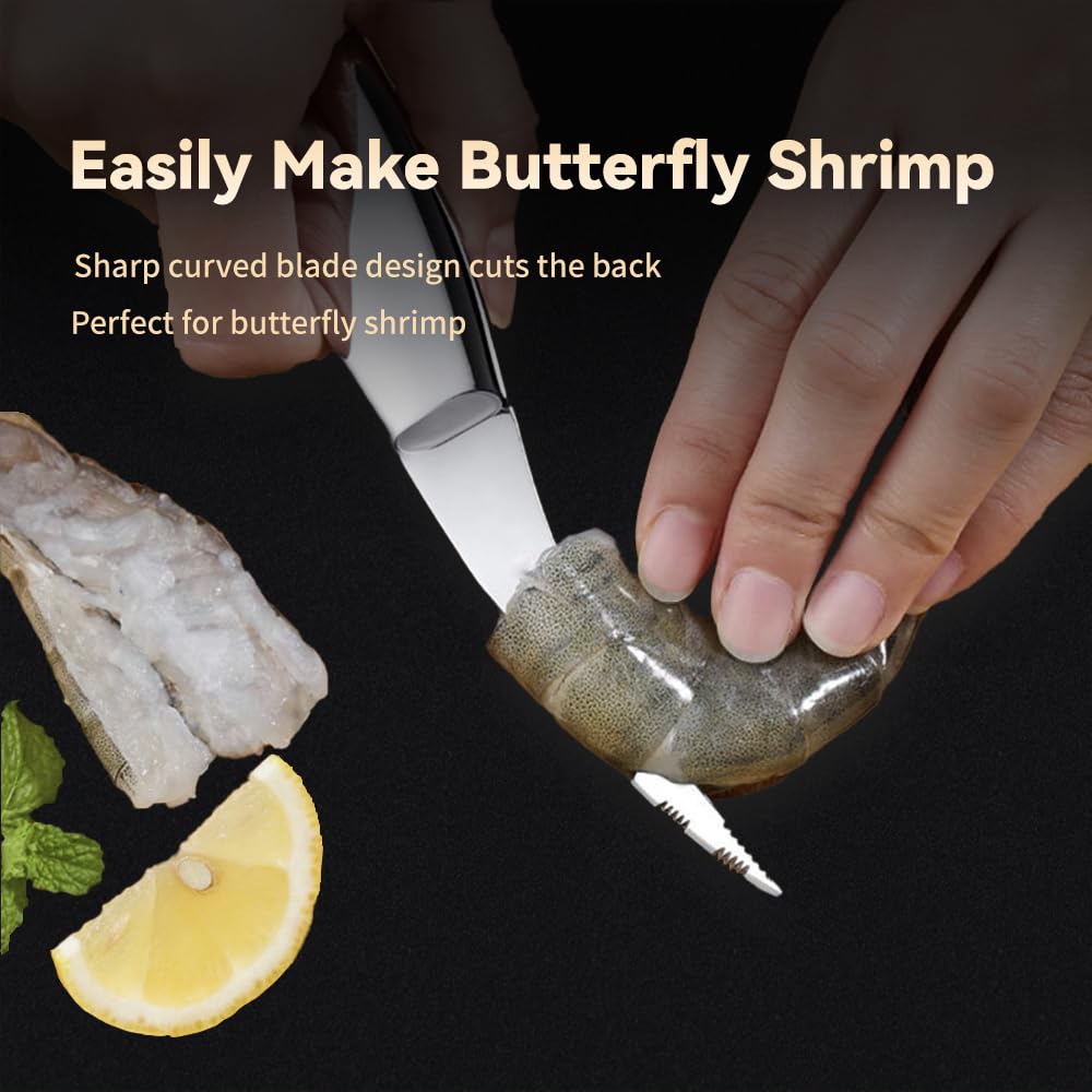 ADORAMBLING shrimp deveiner tool size 7 inches long