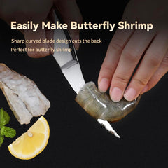 ADORAMBLING shrimp deveiner tool size 7 inches long