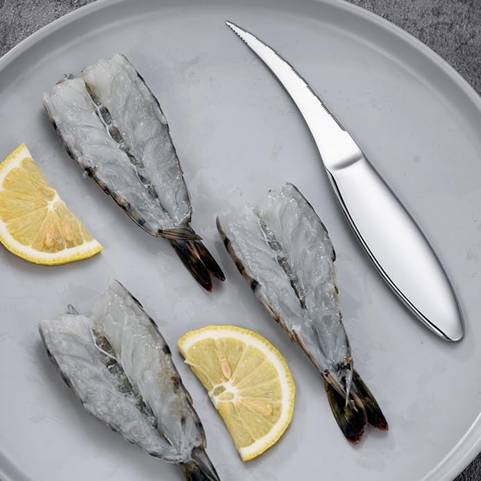 ADORAMBLING shrimp deveiner tool for butterfly shrimp