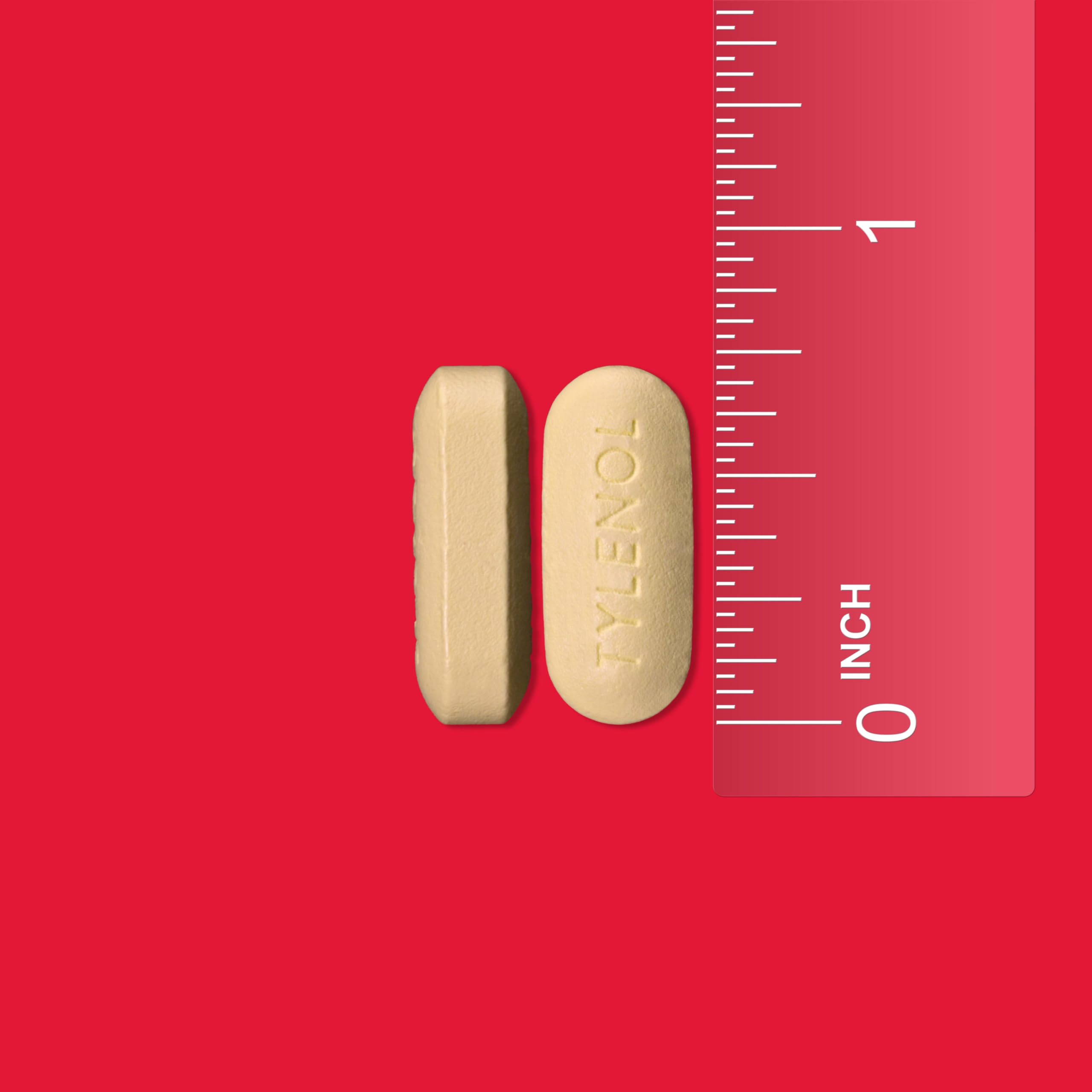 Adults and 12 years and older use Tylenol caplets