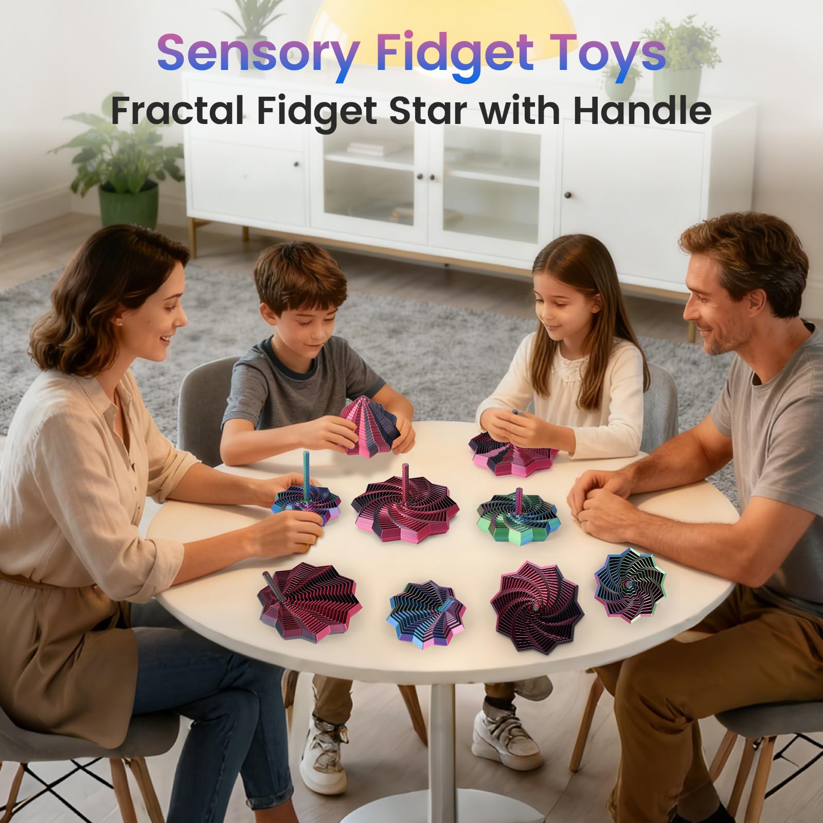 Gift-ready sensory star fidget toy for colleagues or students