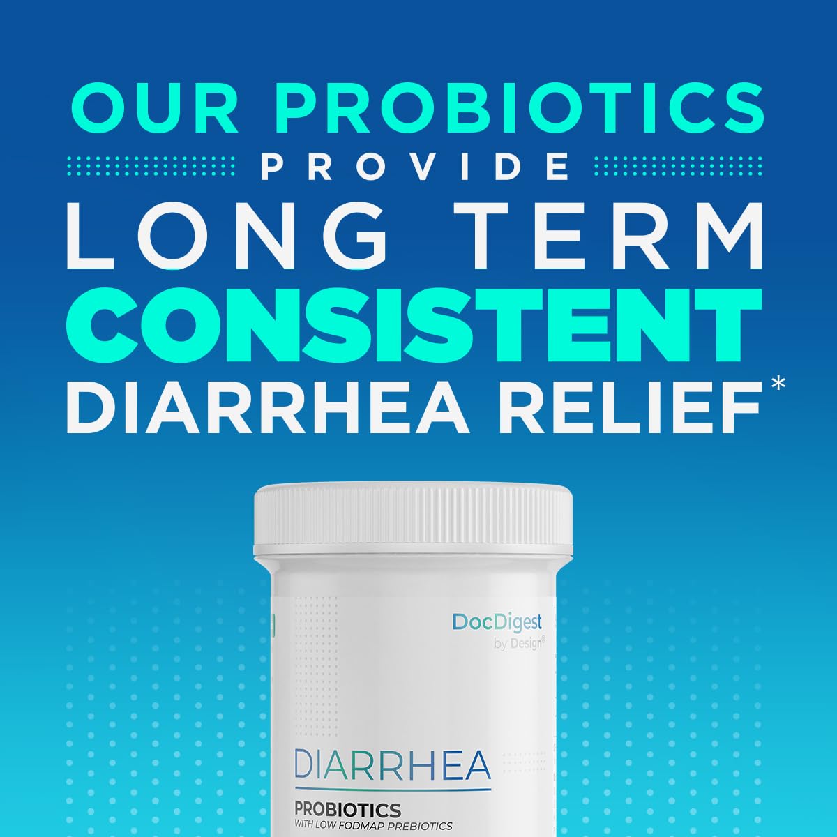 Adults diarrhea medication probiotic packaging