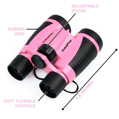 Adventure Kidz Pink Outdoor Exploration Kit 3x magnifying glass