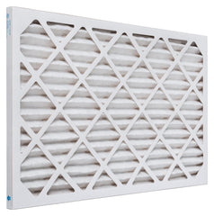 MERV 8 pleated filtration captures dust pollen and lint