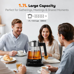 1200W rapid heating for quick boiling