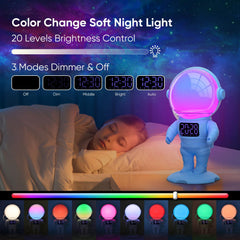 Sunrise simulation wake up feature on AFEXOA clock