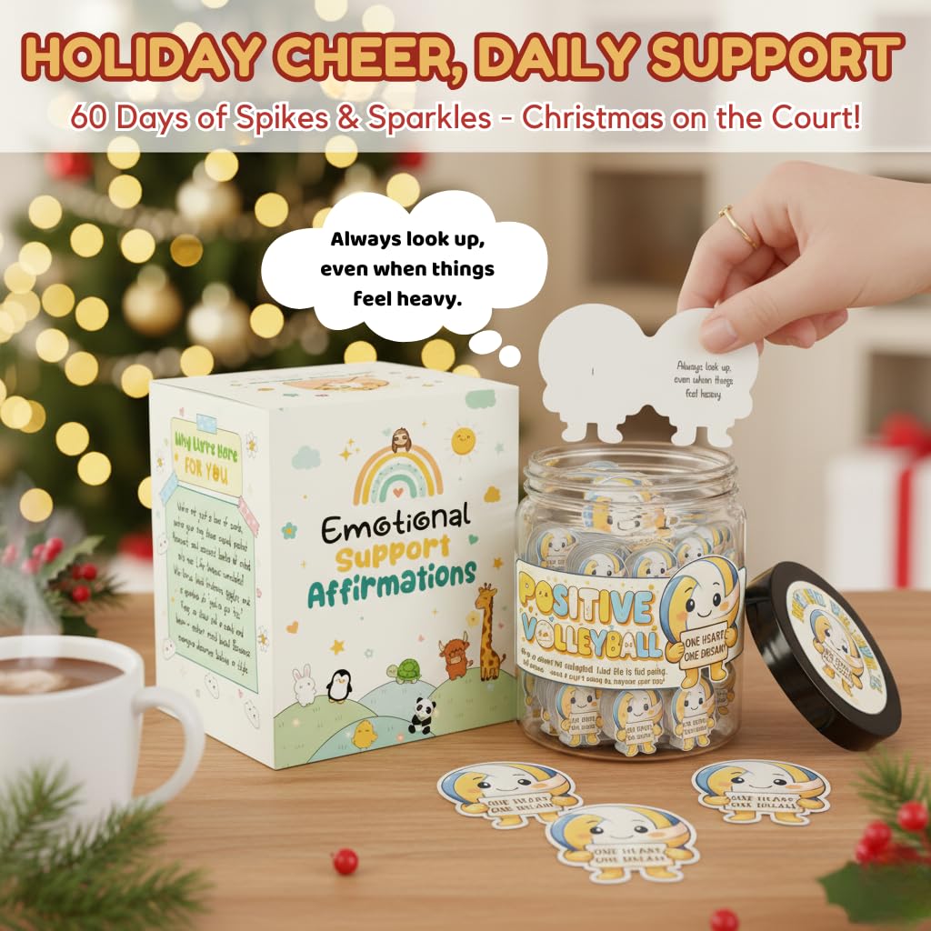 60 affirmation cards laid out beside the jar for teen girls and women
