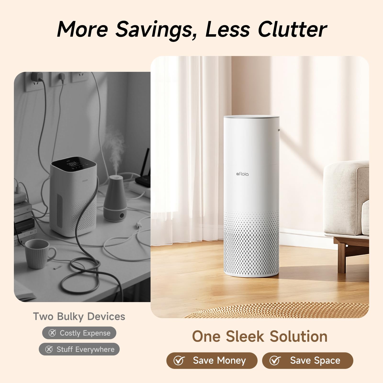 Remote control for Afloia air purifier humidifier