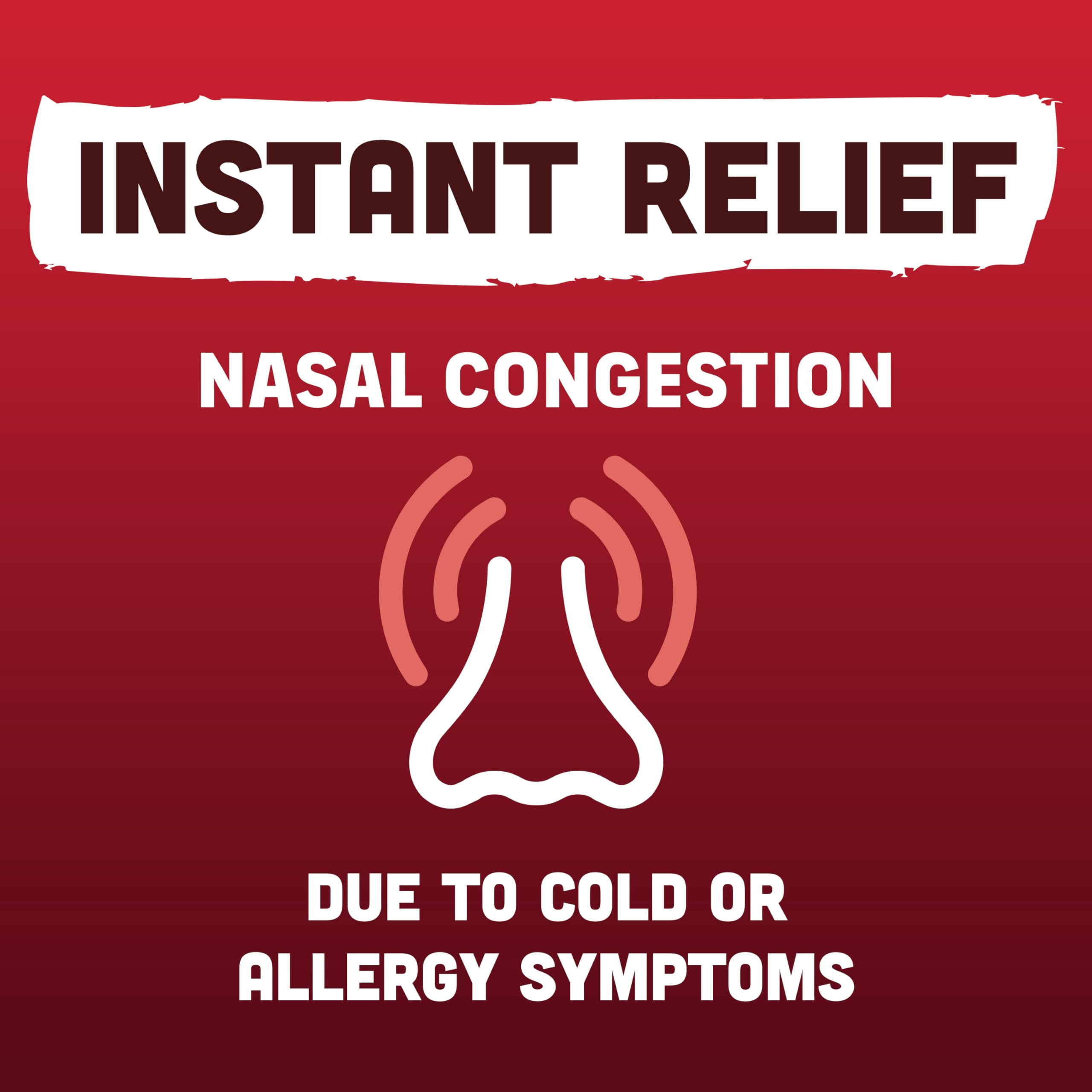 Afrin No Drip Original Nasal Mist 12 hour relief label on bottle