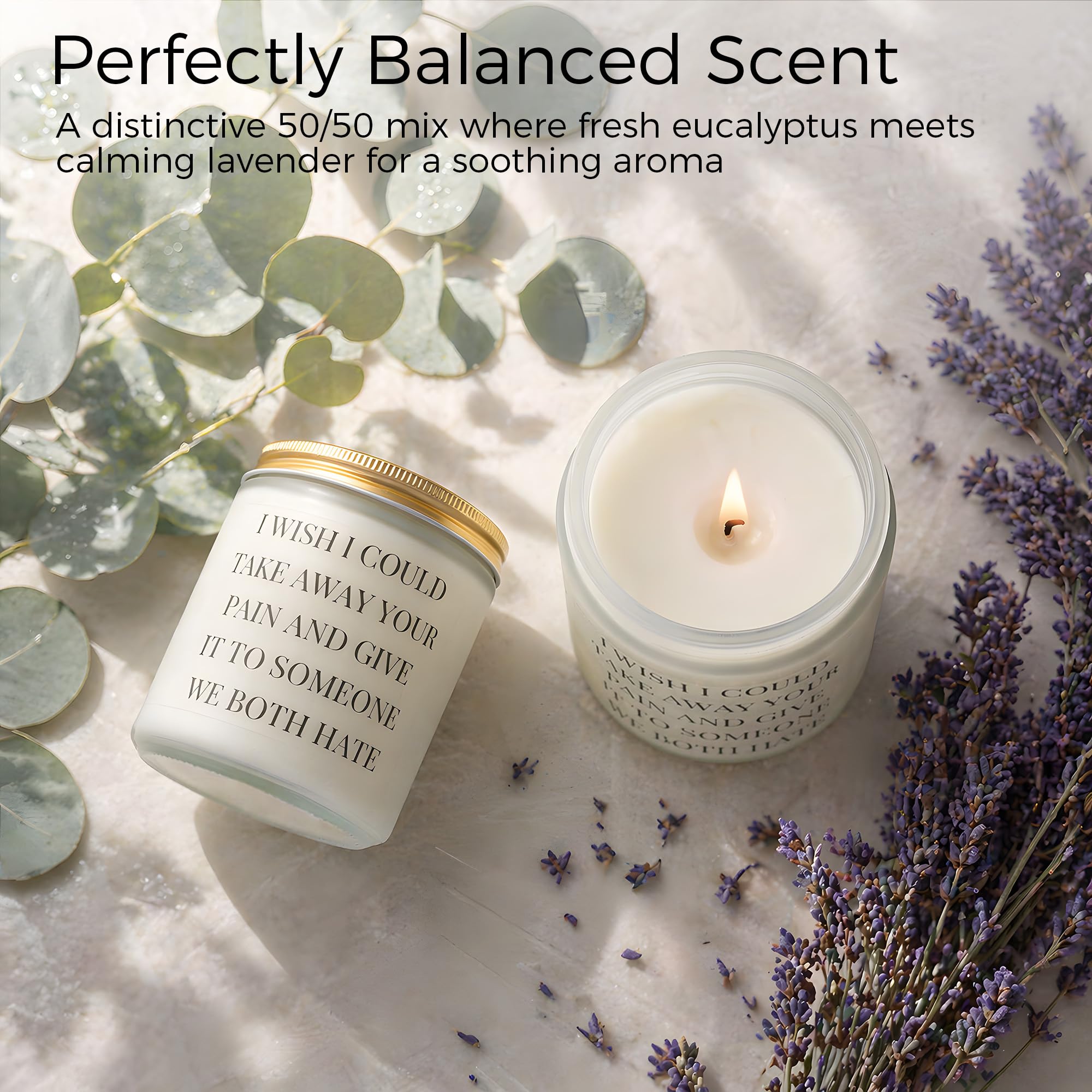 Thinking of You Gifts after surgery gift candle