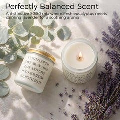 Thinking of You Gifts after surgery gift candle