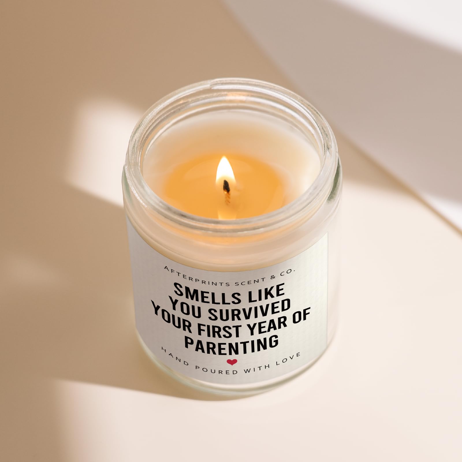 7oz soy wax candle by Afterprints hand-poured